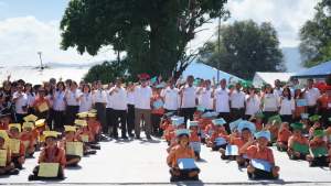 Wujudkan Generasi Unggul, Bupati Taput Dorong Penguatan Karakter 'SAITAPAIAS' dan Literasi 'TAPAMAJUMA' di SMPN 1 Tarutung